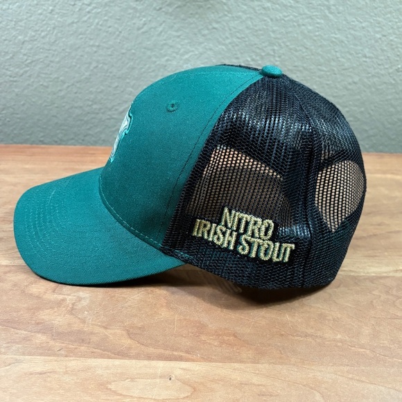 BRECKENRIDGE BREWERY Green Adjustable Nitro Irish Stout Trucker Hat - Picture 5 of 13